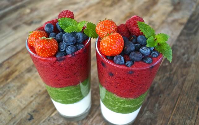 skyr og smoothies