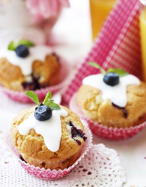 Blåbærmuffins
