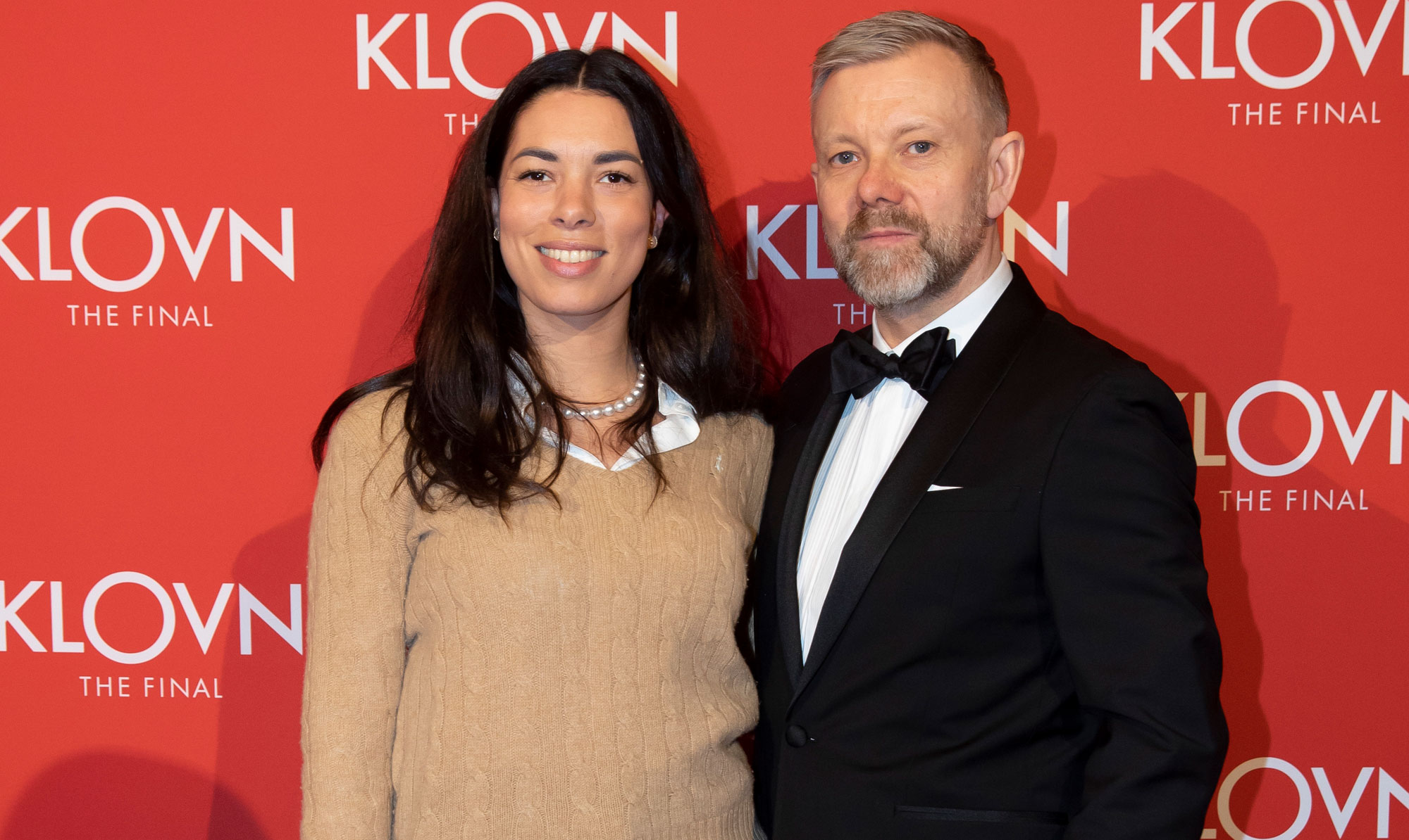 Isabel og Casper Christensen til premieren på "Klovn the Final. Casper Christensensen og Isabel Friis-Mikkelsen