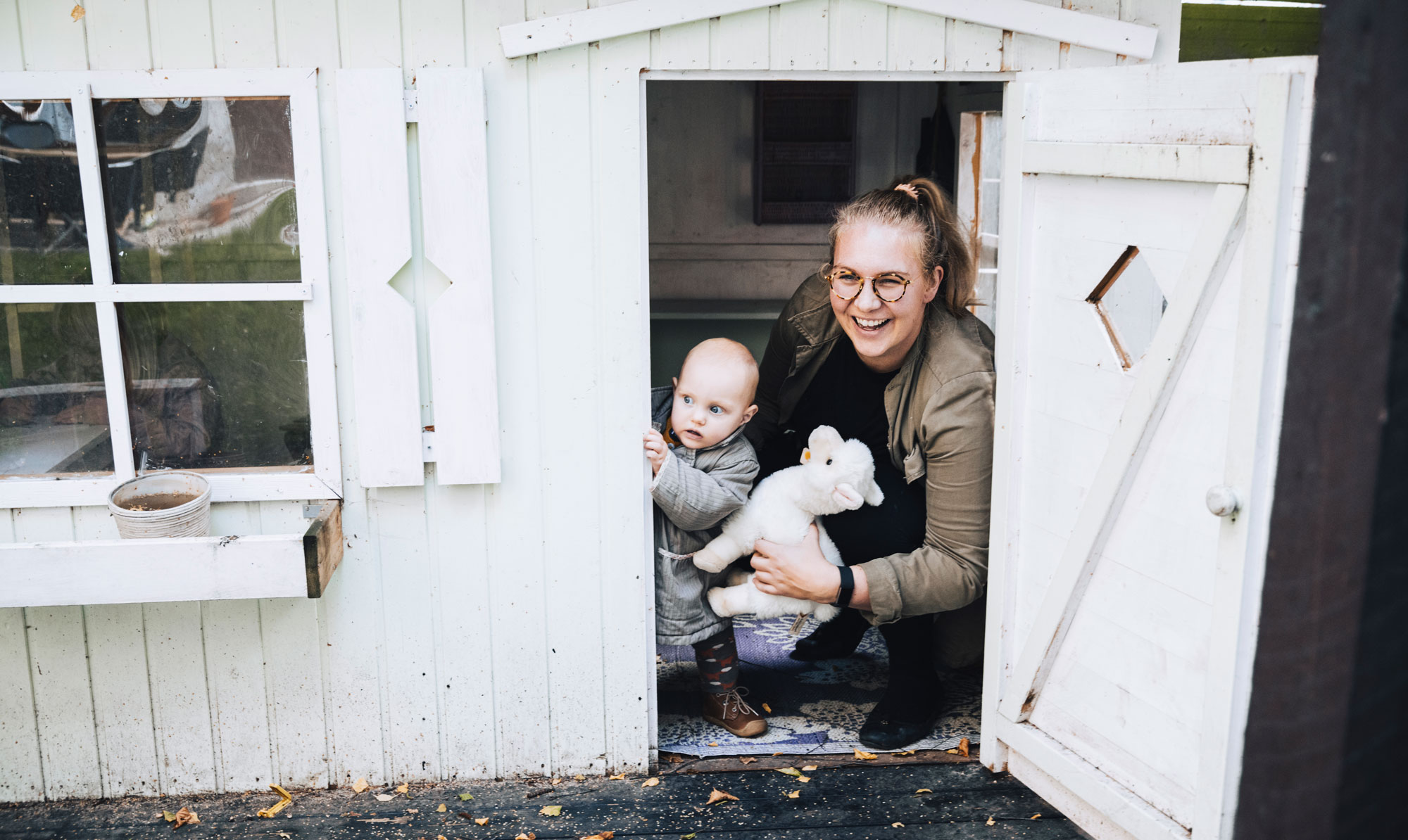 Christine Nordam ser sine to børn to timer om dagen. Karrierekvinde og småbørnsmor