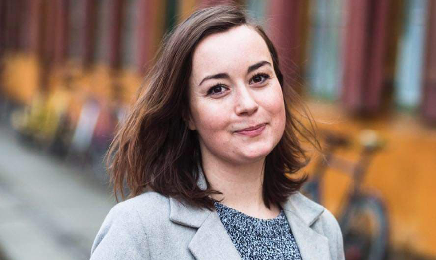 Maria Højgaard Andersen har skiftet datingtaktik. Maria Højgaard Andersen