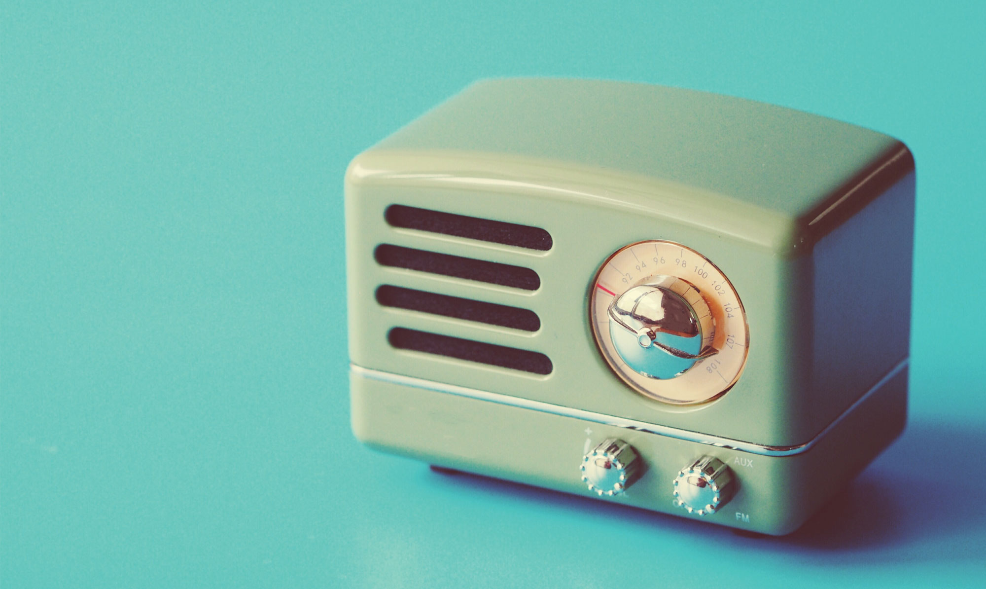 Især i 1950’erne var radioen familiens samlingspunkt. Retro radio