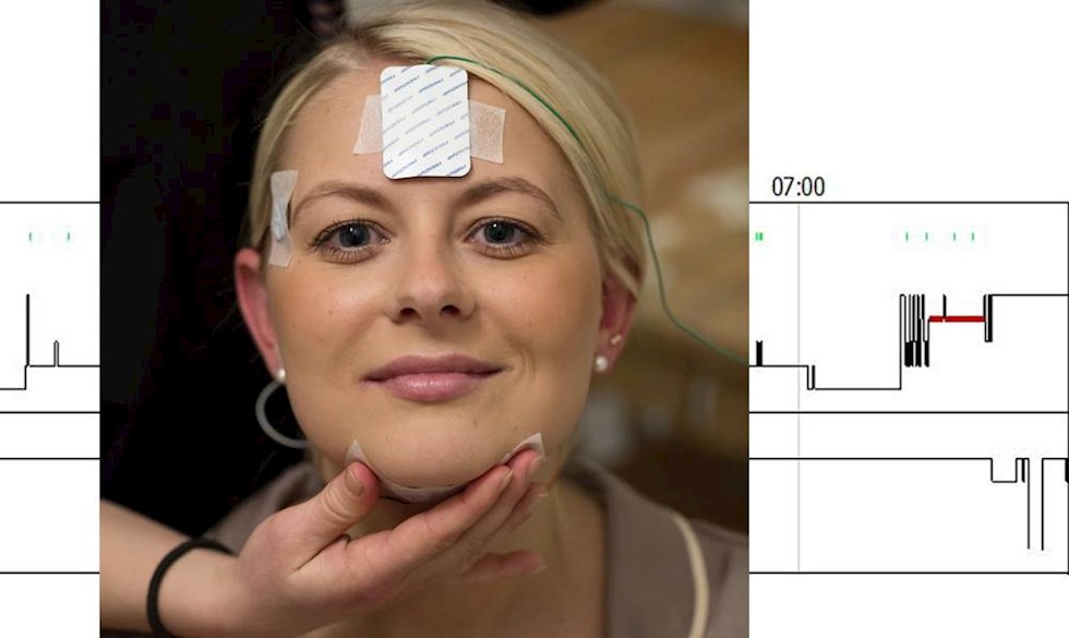 Simone har fået testet sin nattesøvn. Se resultatet her. Søvn test